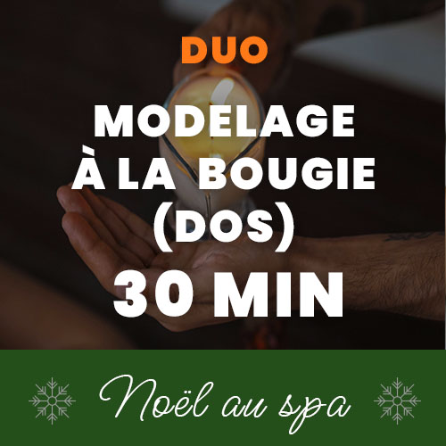 Modelage à la bougie duo 30